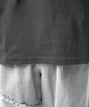 25SS アブストラクト絵画 フロントプリント 半袖Tシャツ