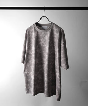 25SS ビックシルエット 総柄プリント 半袖Ｔシャツ