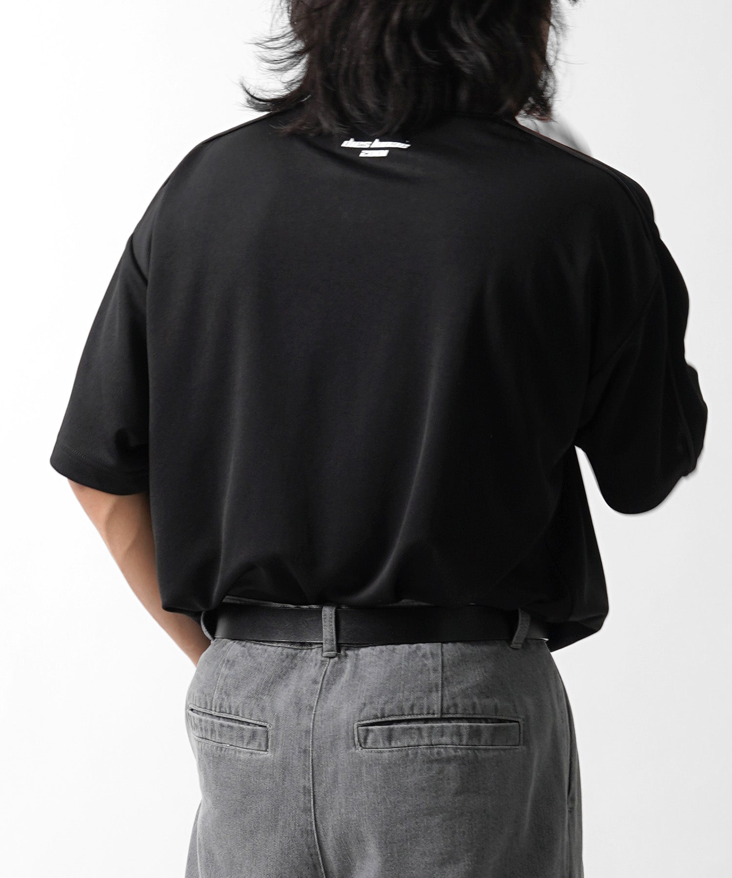 25SS フロントプリント サイドライン ユニフォーム半袖Tシャツ