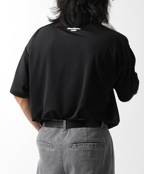 25SS フロントプリント サイドライン ユニフォーム半袖Tシャツ