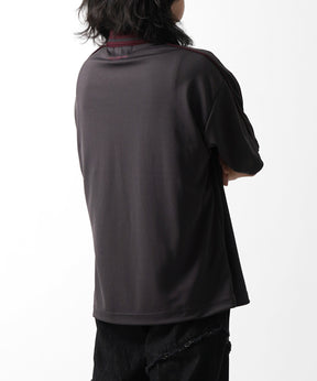 25SS フロントプリント サイドライン ユニフォーム半袖Tシャツ