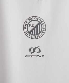 25SS フロントプリント サイドライン ユニフォーム半袖Tシャツ