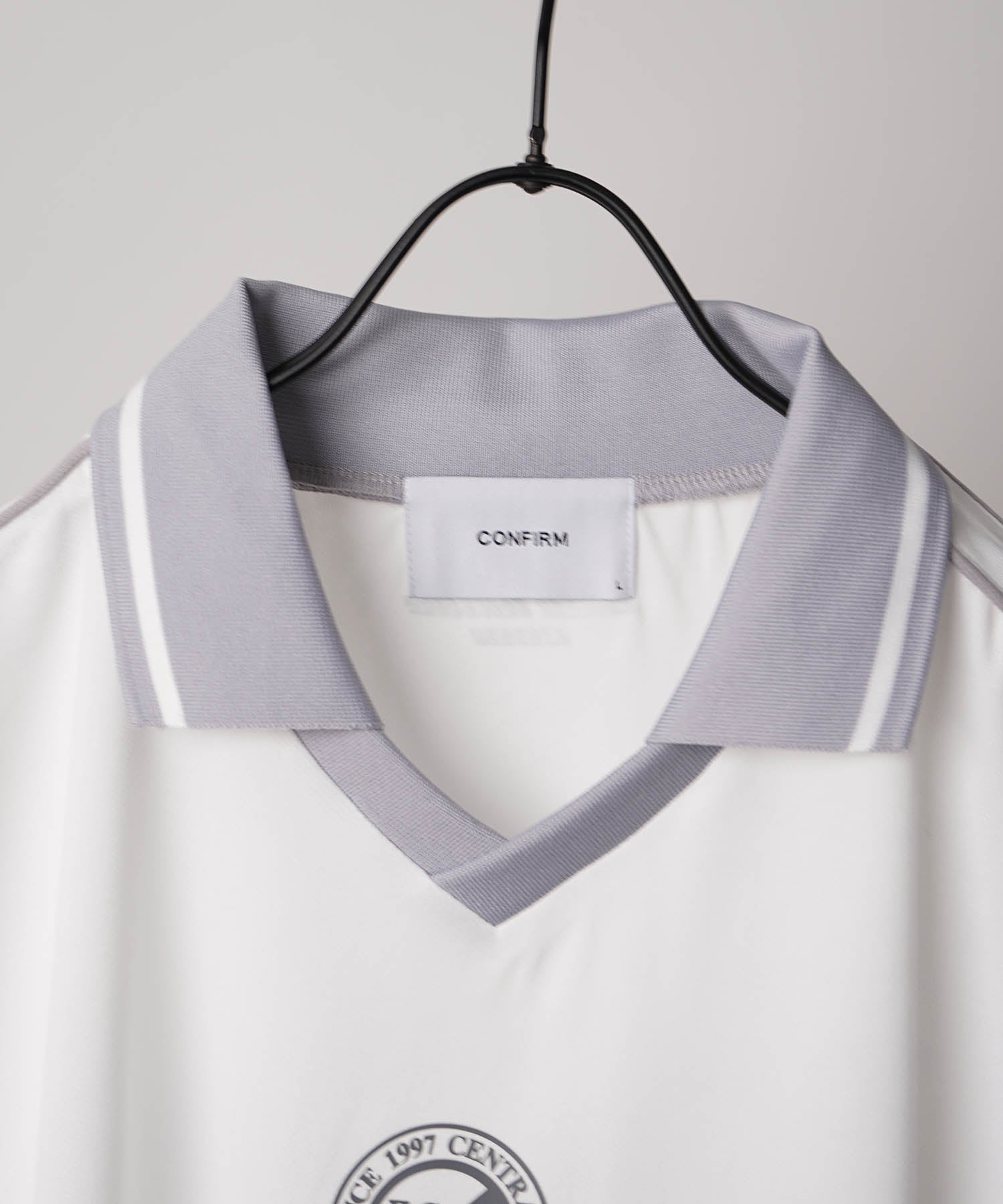 25SS フロントプリント サイドライン ユニフォーム半袖Tシャツ