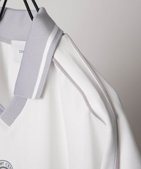 25SS フロントプリント サイドライン ユニフォーム半袖Tシャツ