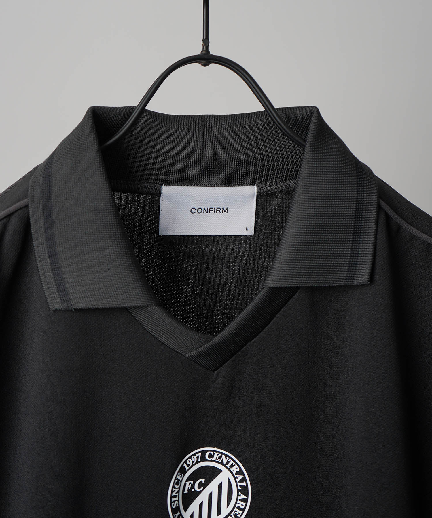 25SS フロントプリント サイドライン ユニフォーム半袖Tシャツ