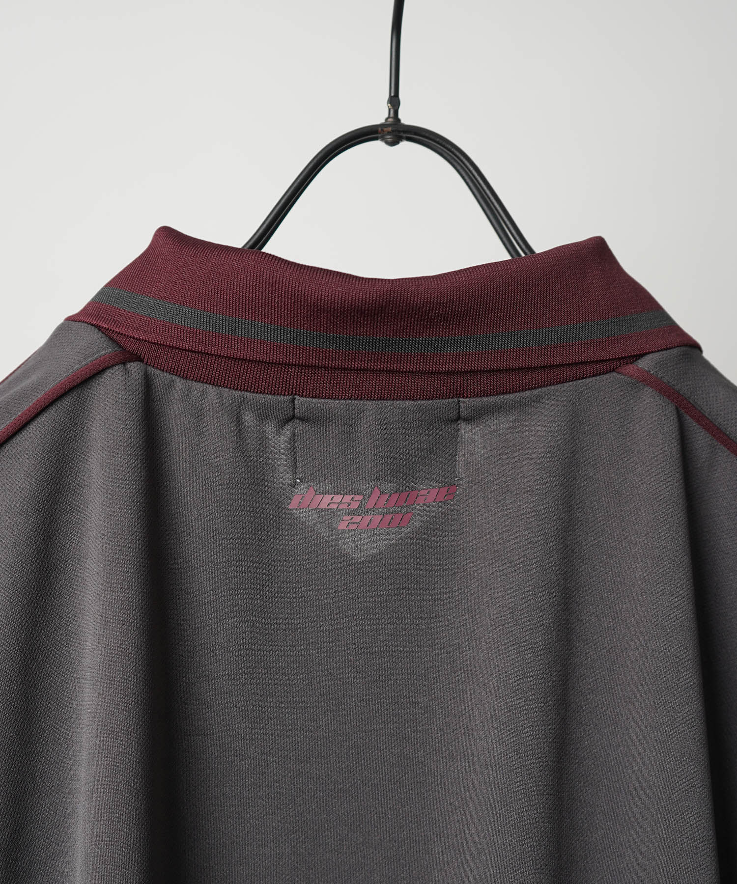 25SS フロントプリント サイドライン ユニフォーム半袖Tシャツ