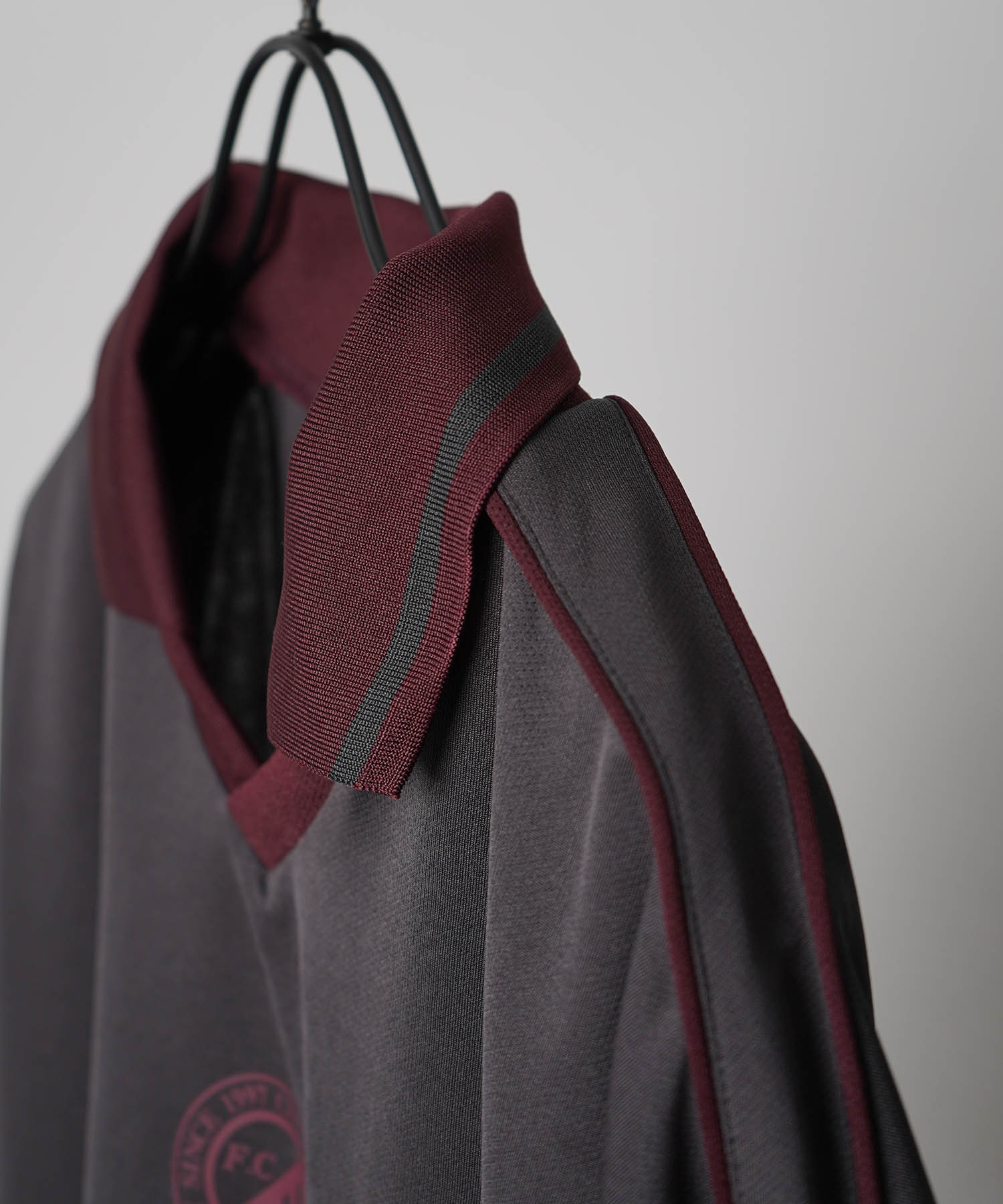 25SS フロントプリント サイドライン ユニフォーム半袖Tシャツ