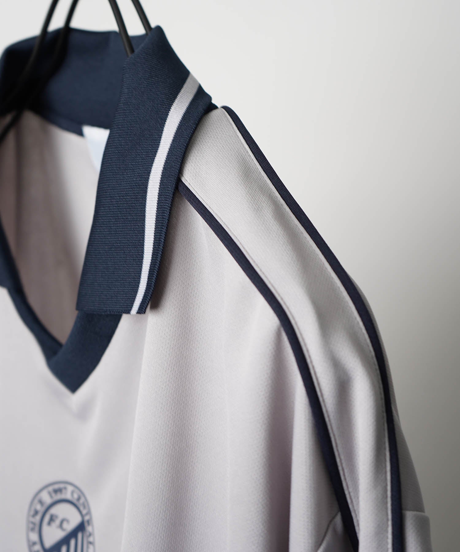 25SS フロントプリント サイドライン ユニフォーム半袖Tシャツ