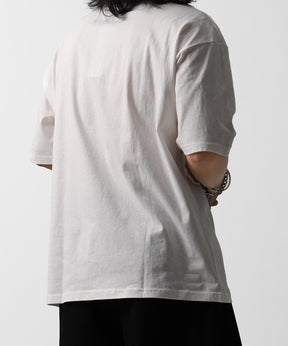 25SS オーガンジー Tee 切替半袖Tシャツ