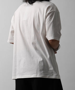 25SS オーガンジー Tee 切替半袖Tシャツ