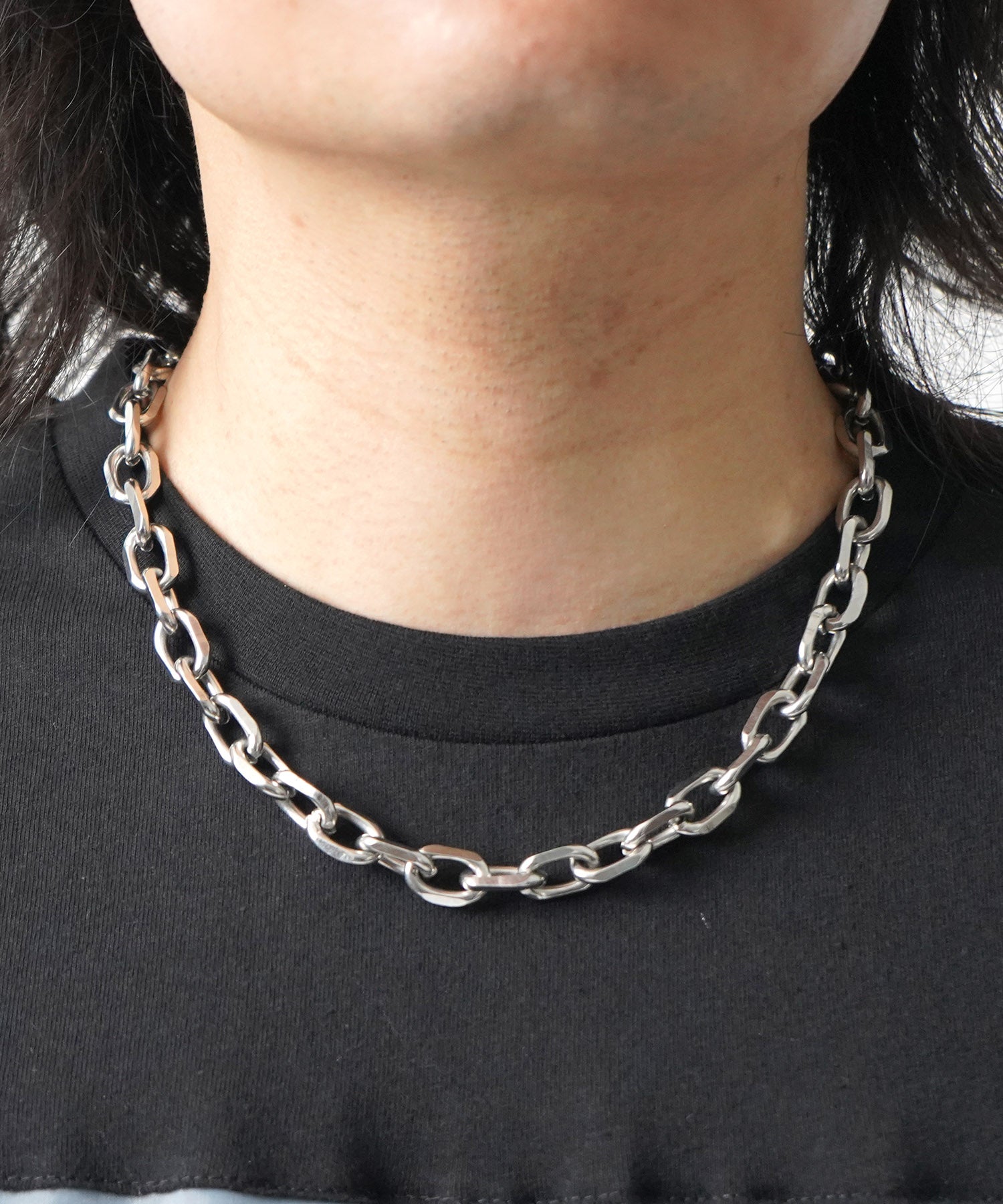 25SS オーガンジー Tee 切替半袖Tシャツ