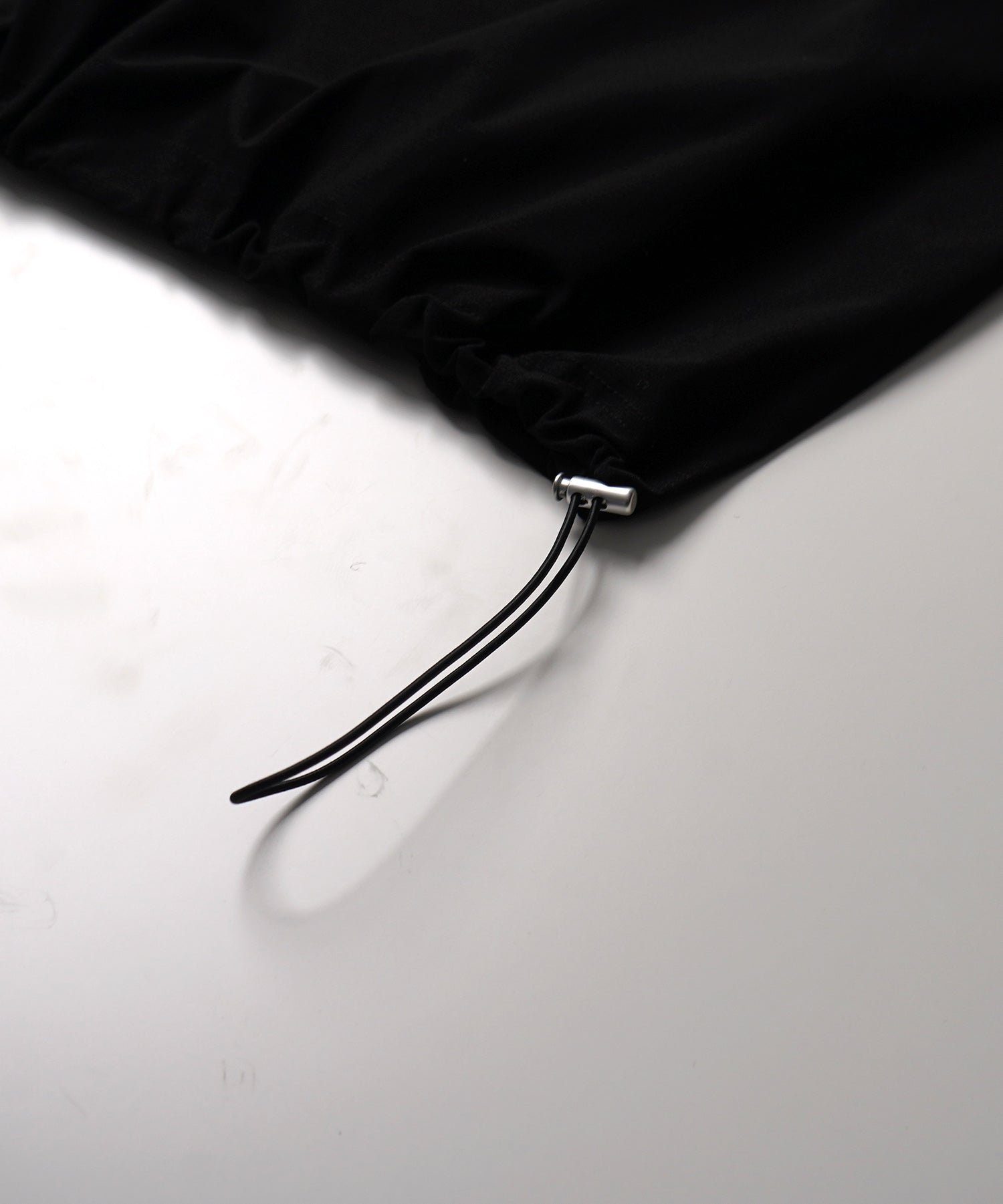 25SS ビックシルエット ポリメッシュ ドロスト スキッパーシャツ