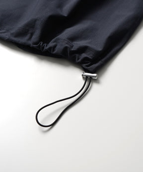 25SS ビックシルエット ポリメッシュ ドロスト スキッパーシャツ