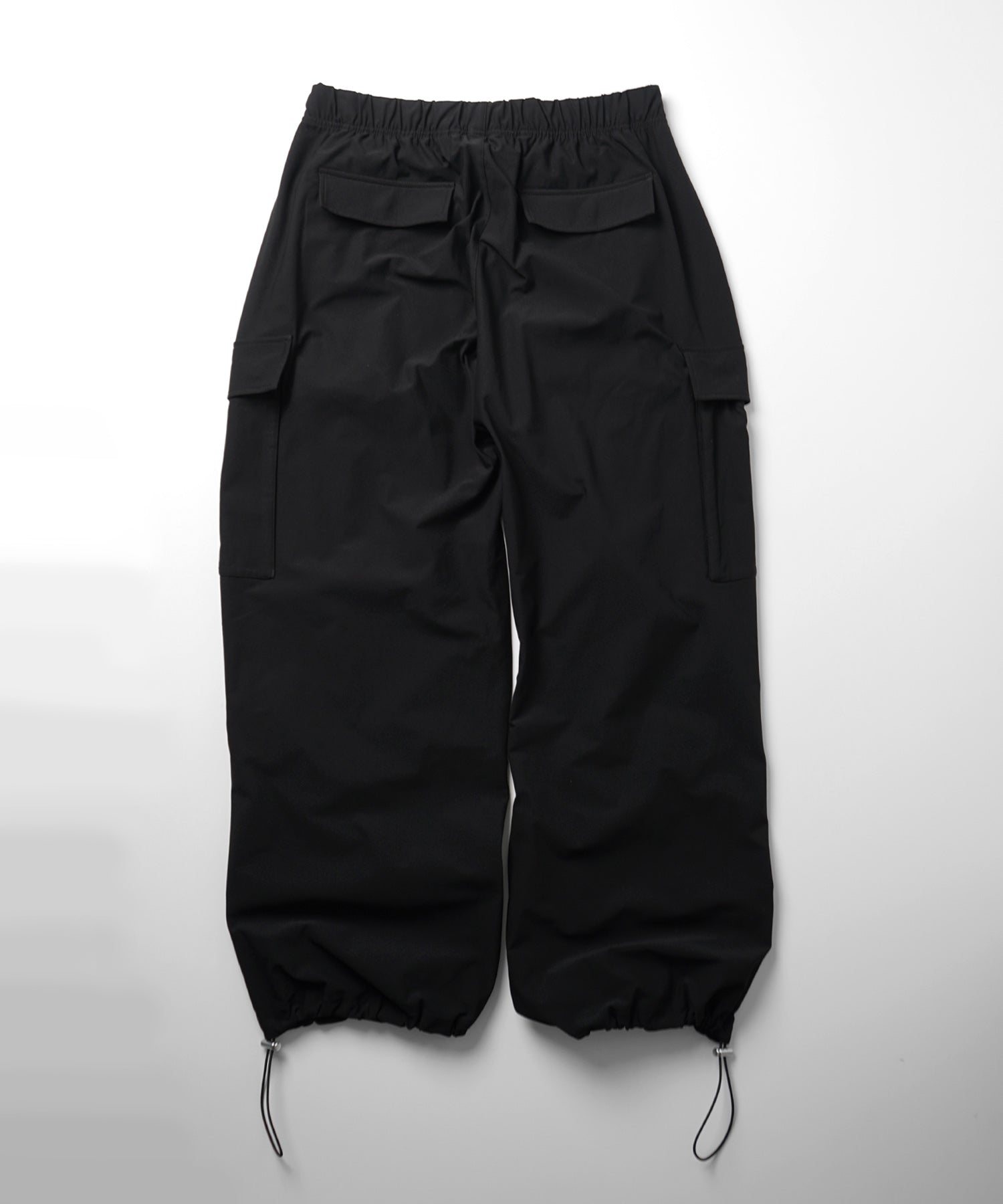 25SS ビッグポケット 裾ドロスト ワイドシルエット ポリメッシュ