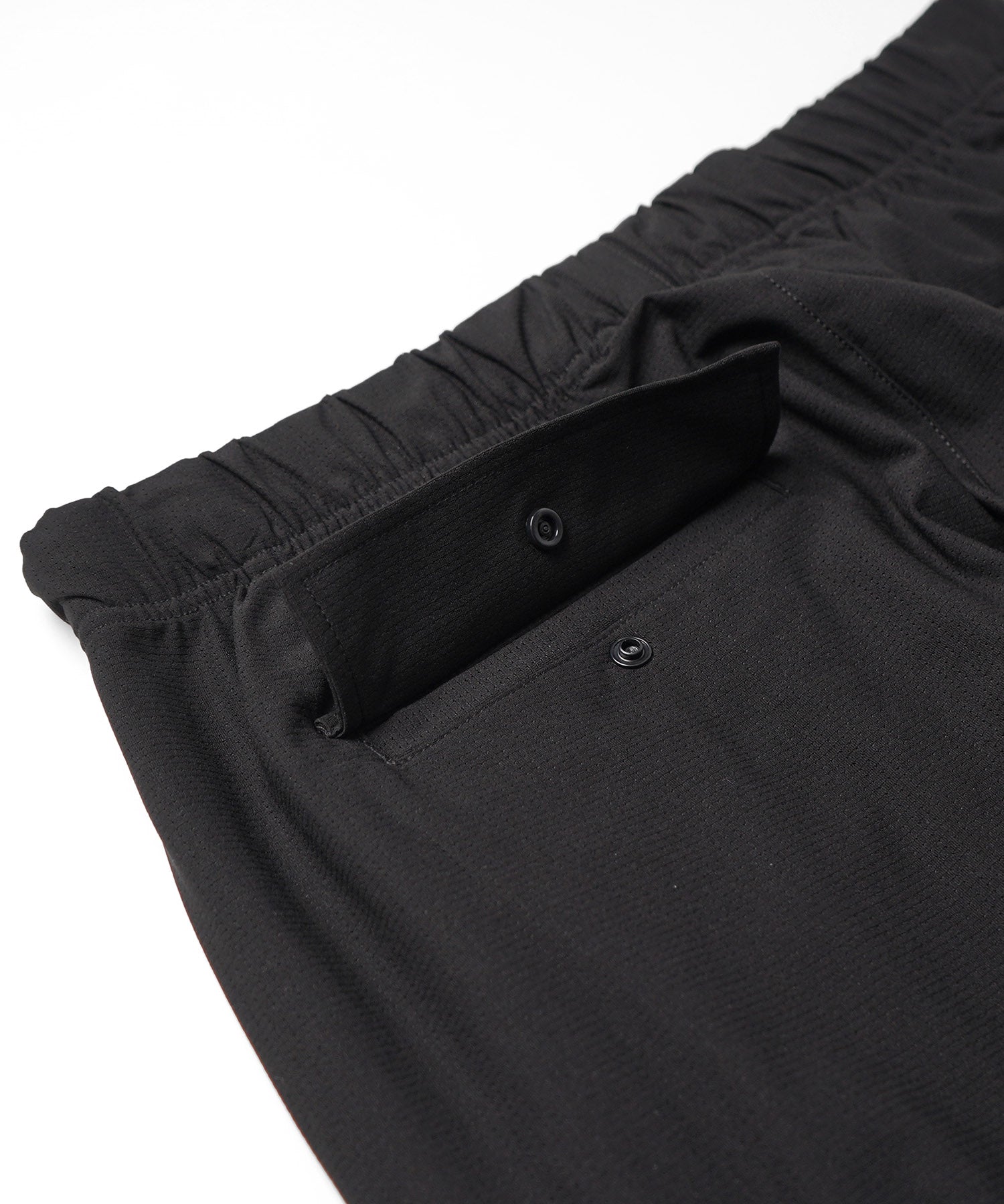 25SS ビッグポケット 裾ドロスト ワイドシルエット ポリメッシュカーゴパンツ