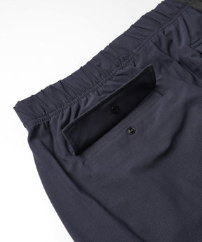 25SS ビッグポケット 裾ドロスト ワイドシルエット ポリメッシュカーゴパンツ