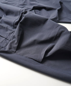 25SS ビッグポケット 裾ドロスト ワイドシルエット ポリメッシュカーゴパンツ