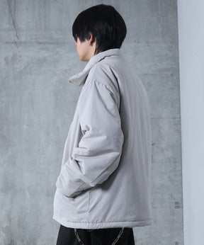 インボックスタック ドロップショルダーパファージャケット 中綿ブルゾン ドローコード