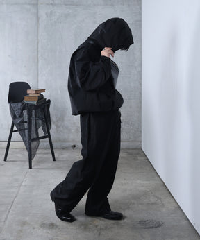 リジット / ワンウォッシュ バレルレッグ リベットデニムパンツ