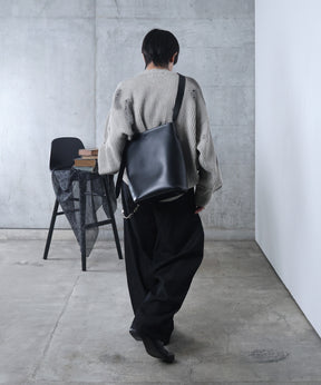 ダメージ スプレー加工 ニット プルオーバー