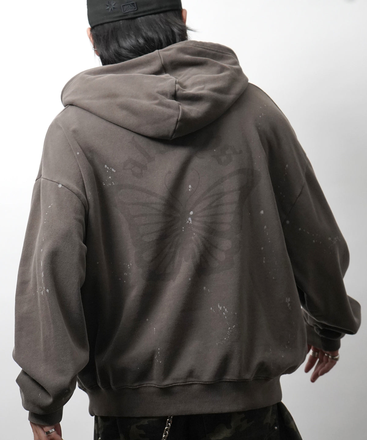 裏毛 ヴィンテージライク プルパーカー