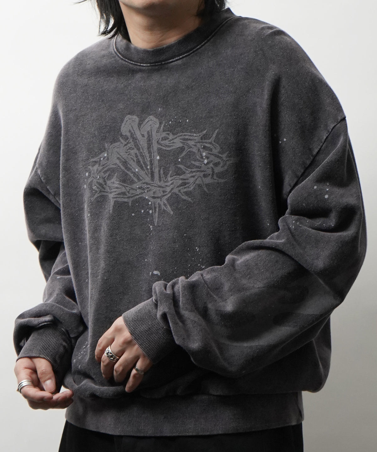 ピグメント ペイント スウェット