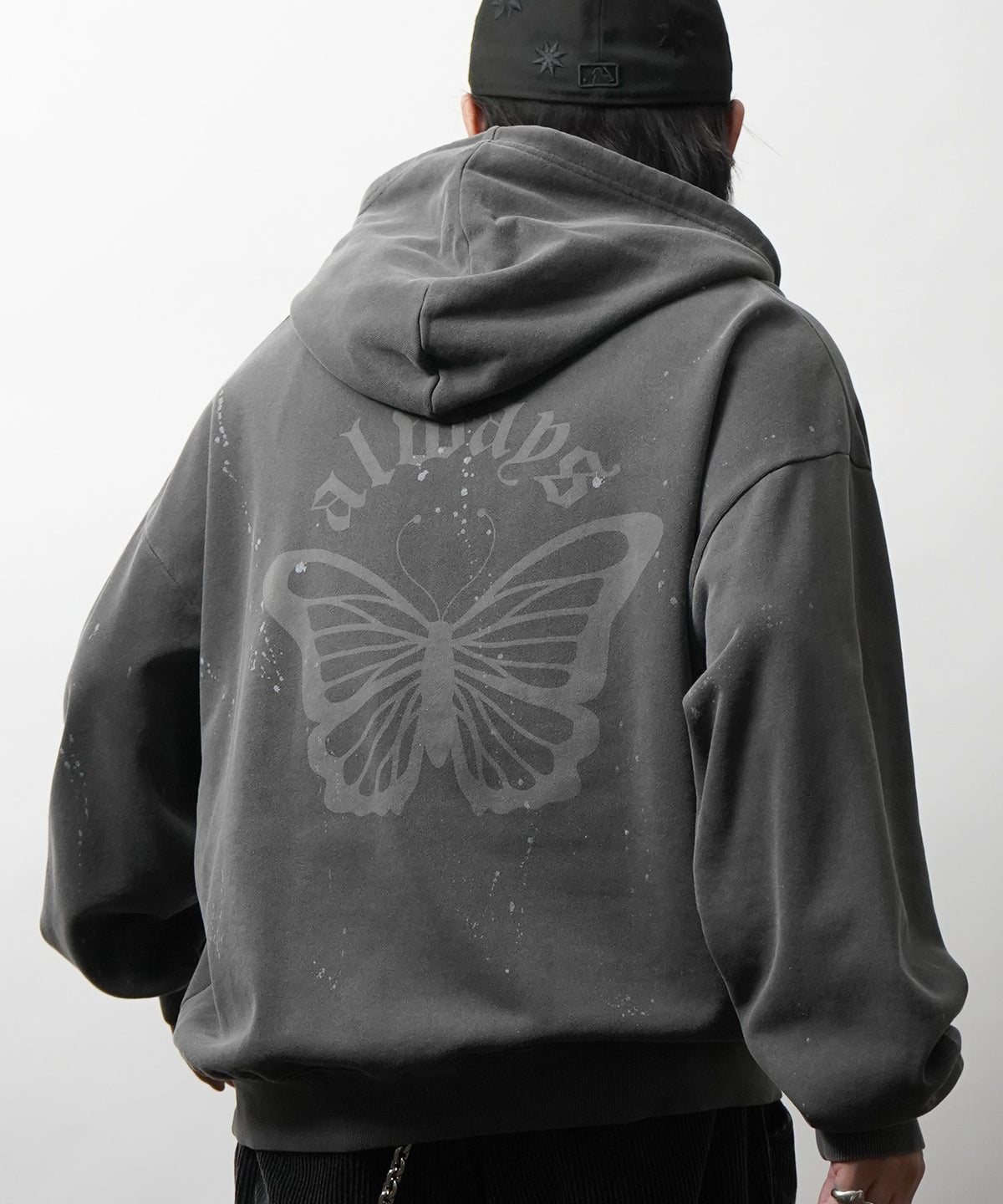 裏毛 ヴィンテージライク プルパーカー