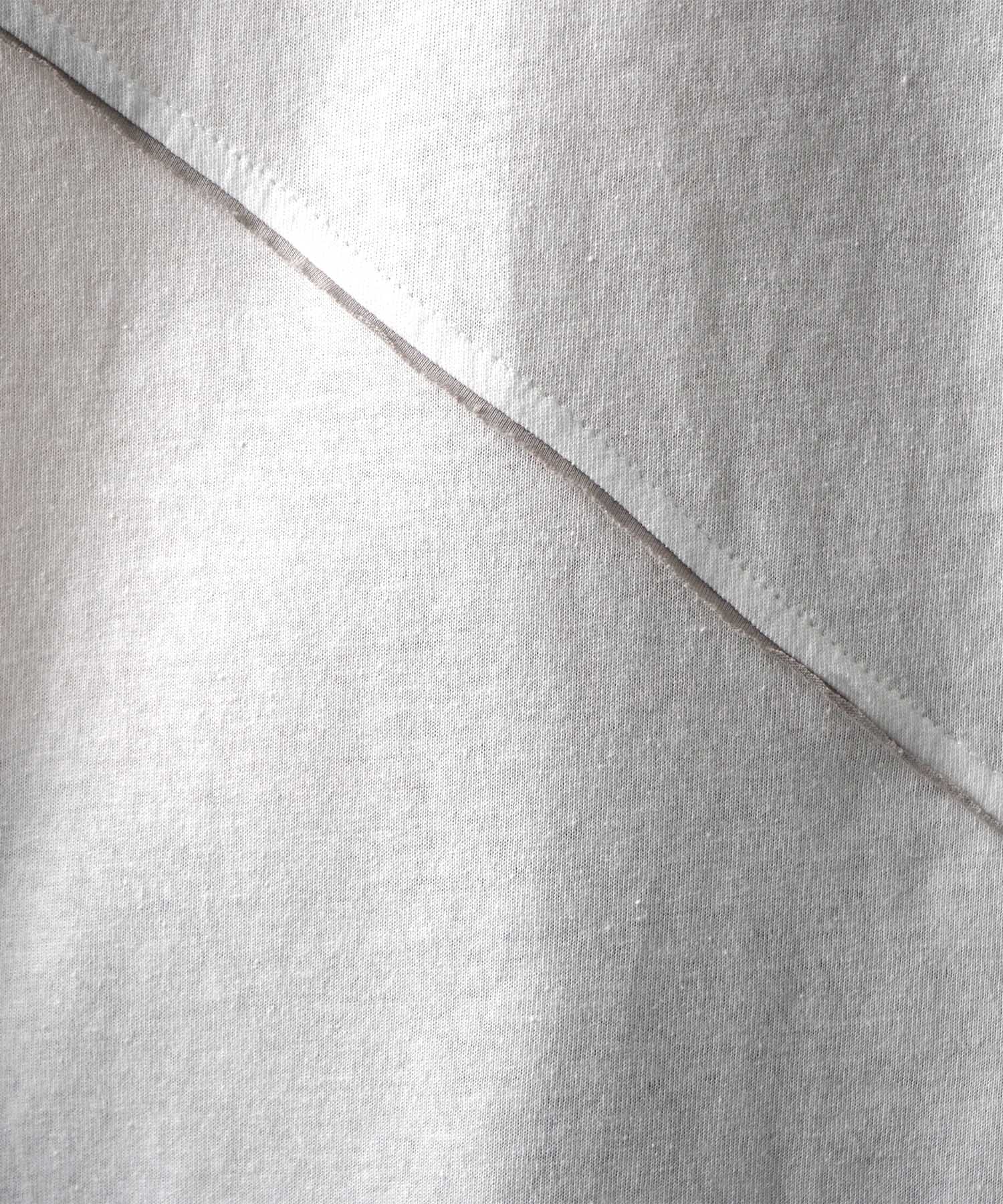 25SS カットオフ switching Tee 切替半袖Tシャツ