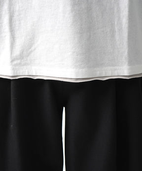 25SS カットオフ switching Tee 切替半袖Tシャツ