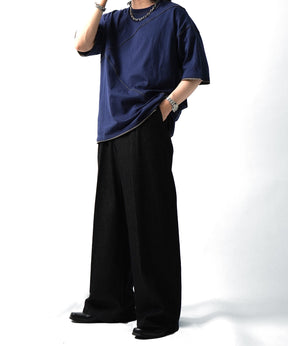 25SS カットオフ switching Tee 切替半袖Tシャツ