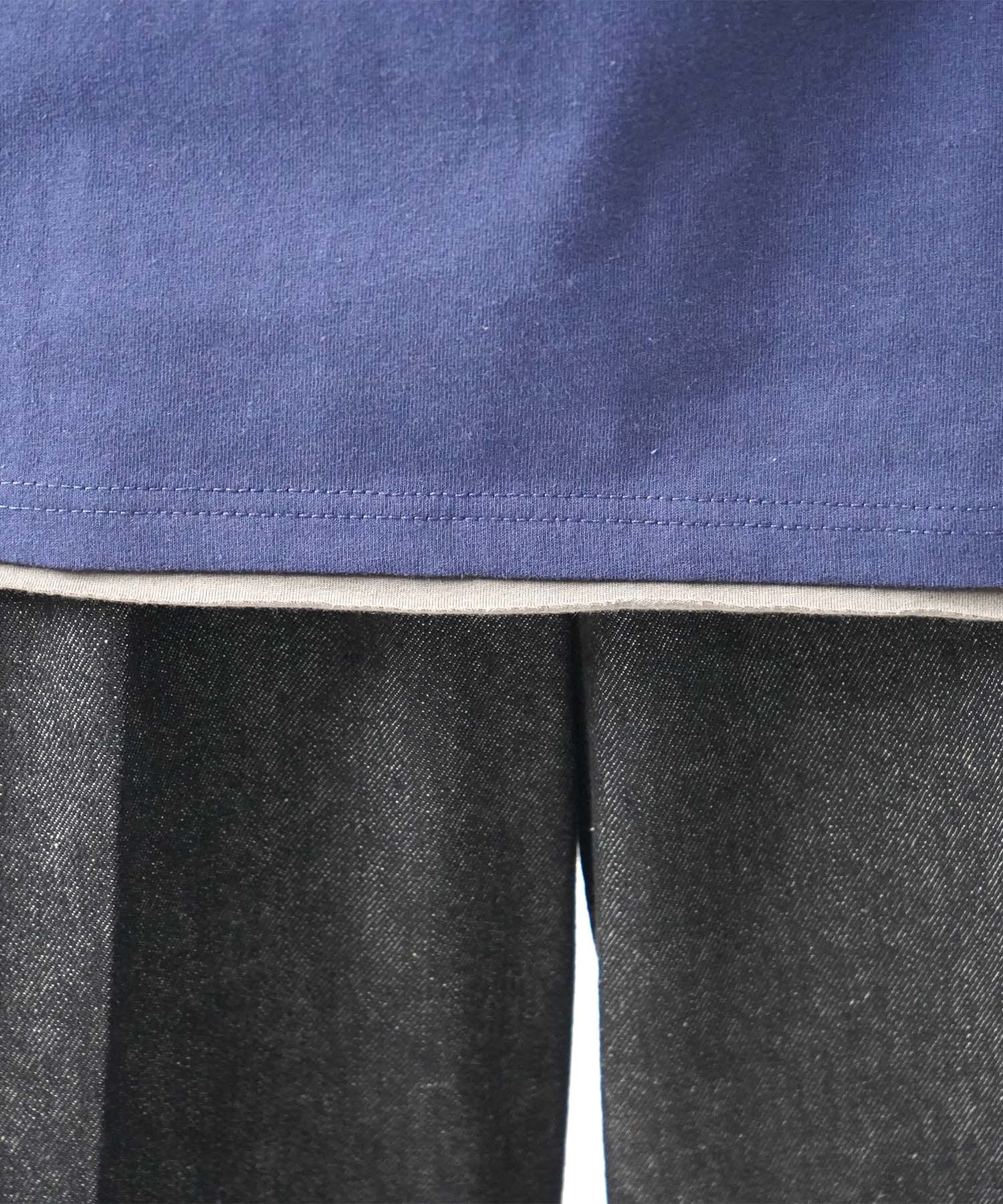 25SS カットオフ switching Tee 切替半袖Tシャツ