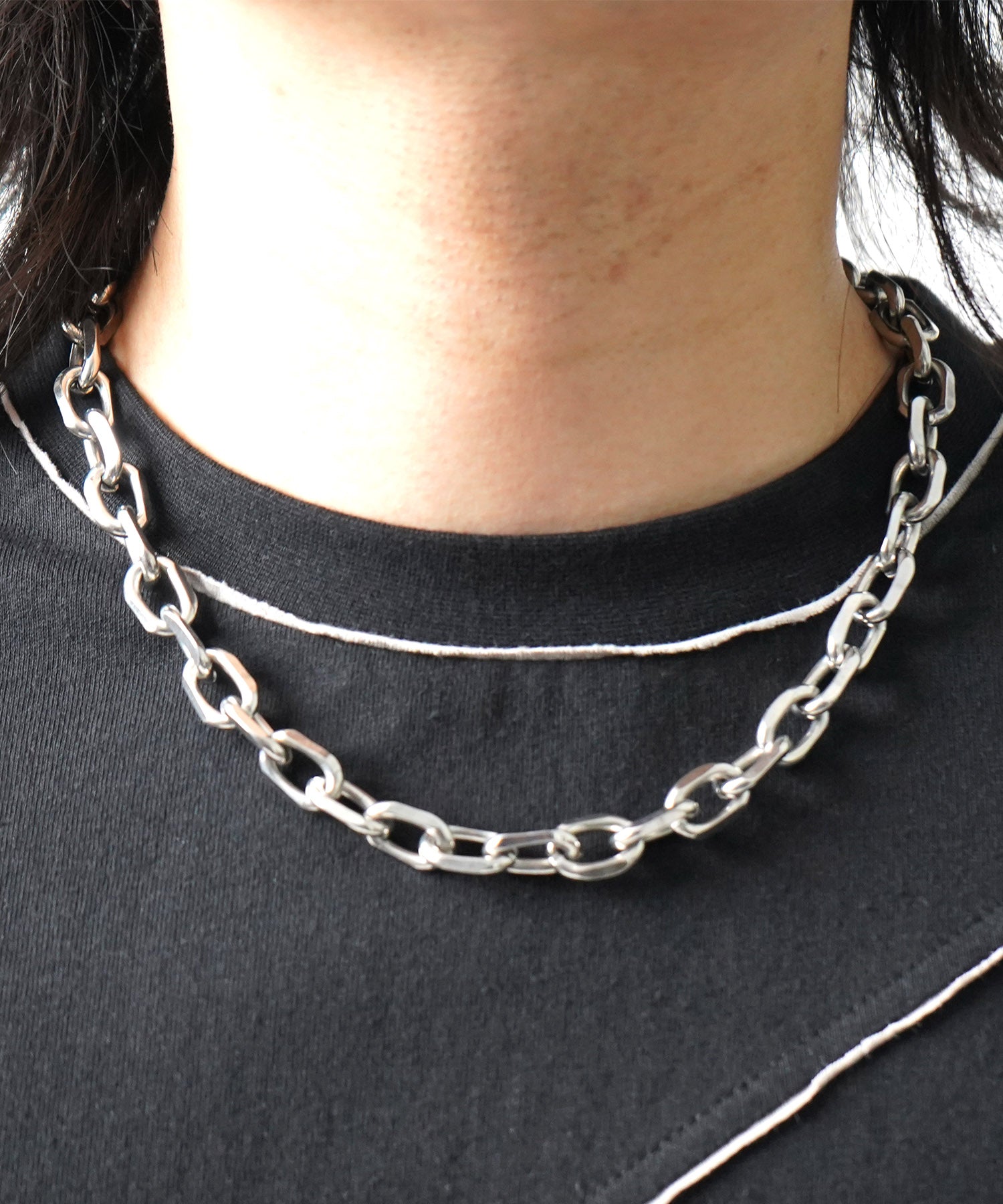 25SS カットオフ switching Tee 切替半袖Tシャツ