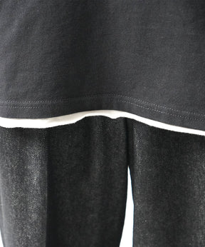 25SS カットオフ switching Tee 切替半袖Tシャツ