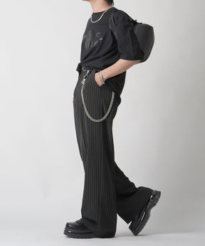 25SS アブストラクトグラフィック箔プリント 半袖Tシャツ