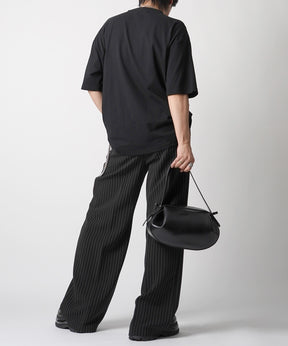 25SS アブストラクトグラフィック箔プリント 半袖Tシャツ