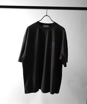 25SS スプレーハート ビッグシルエット バックプリント 半袖Tシャツ ワンポイント