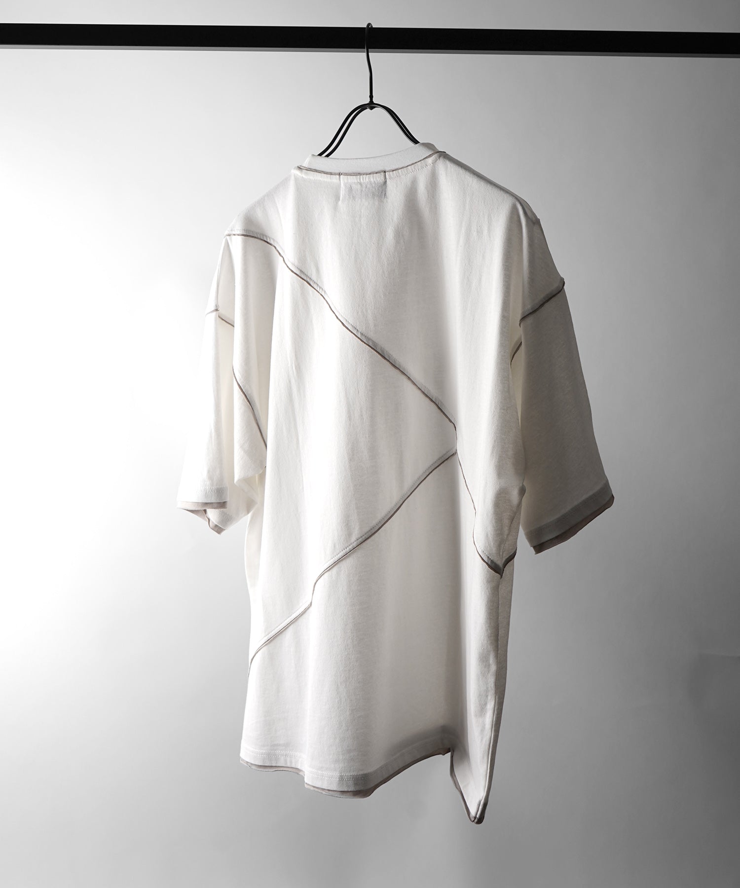 25SS カットオフ switching Tee 切替半袖Tシャツ