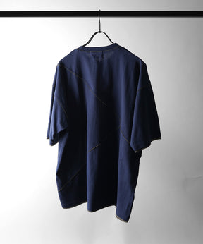 25SS カットオフ switching Tee 切替半袖Tシャツ