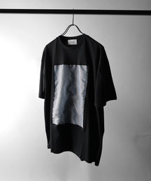 25SS オーガンジー Tee 切替半袖Tシャツ