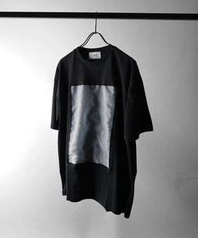25SS オーガンジー Tee 切替半袖Tシャツ