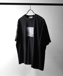 25SS アブストラクト絵画 フロントプリント 半袖Tシャツ