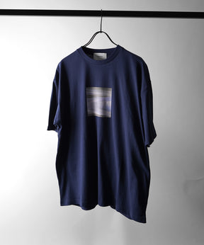 25SS アブストラクト絵画 フロントプリント 半袖Tシャツ