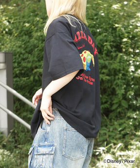 25SS【Disney Pixar / ディズニーピクサー】トイ・ストーリー ビッグシルエット半袖プリントTシャツ カットソー メンズ レディース