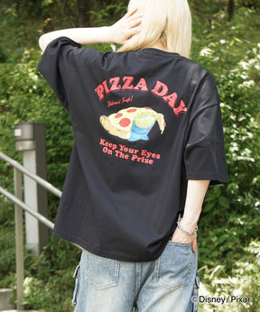 25SS【Disney Pixar / ディズニーピクサー】トイ・ストーリー ビッグシルエット半袖プリントTシャツ カットソー メンズ レディース