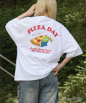 25SS【Disney Pixar / ディズニーピクサー】トイ・ストーリー ビッグシルエット半袖プリントTシャツ カットソー メンズ レディース