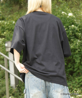 25SS【Disney Pixar / ディズニーピクサー】モンスターズ・インク ビッグシルエット半袖プリントTシャツ