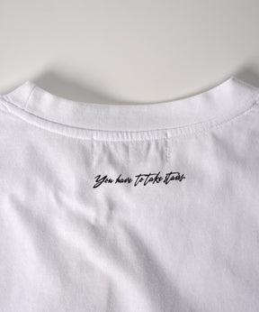 25SS ビッグシルエット プレーティング 半袖Tシャツ グラフィック プリント