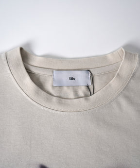 25SS ビッグシルエット プレーティング 半袖Tシャツ グラフィック プリント