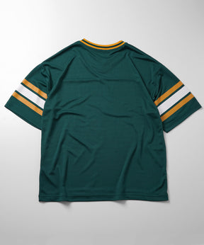 25SS 【Soure】 ビッグシルエット フロントナンバリングプリント 半袖フットボールTシャツ
