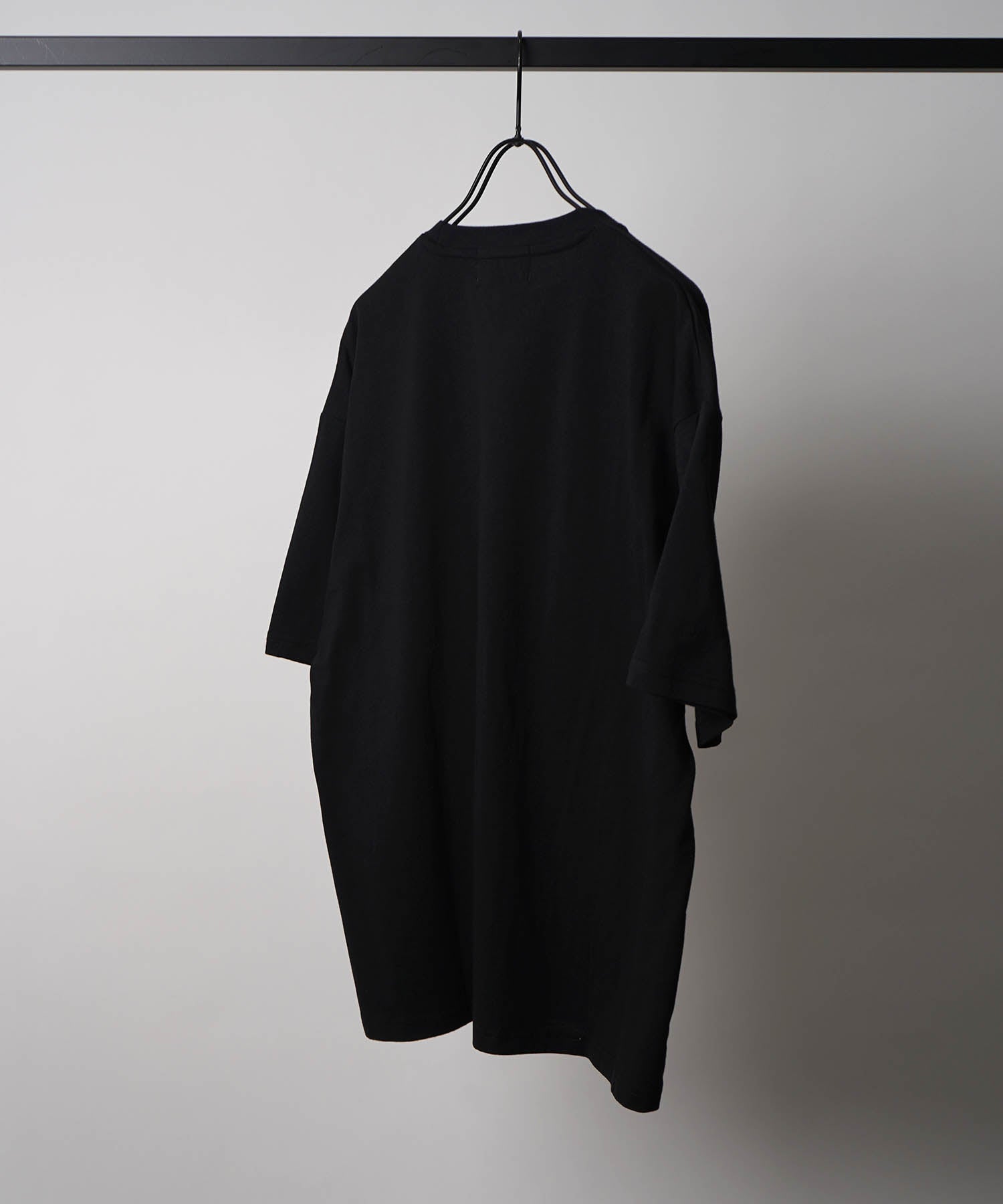 25SS アブストラクトグラフィック箔プリント 半袖Tシャツ